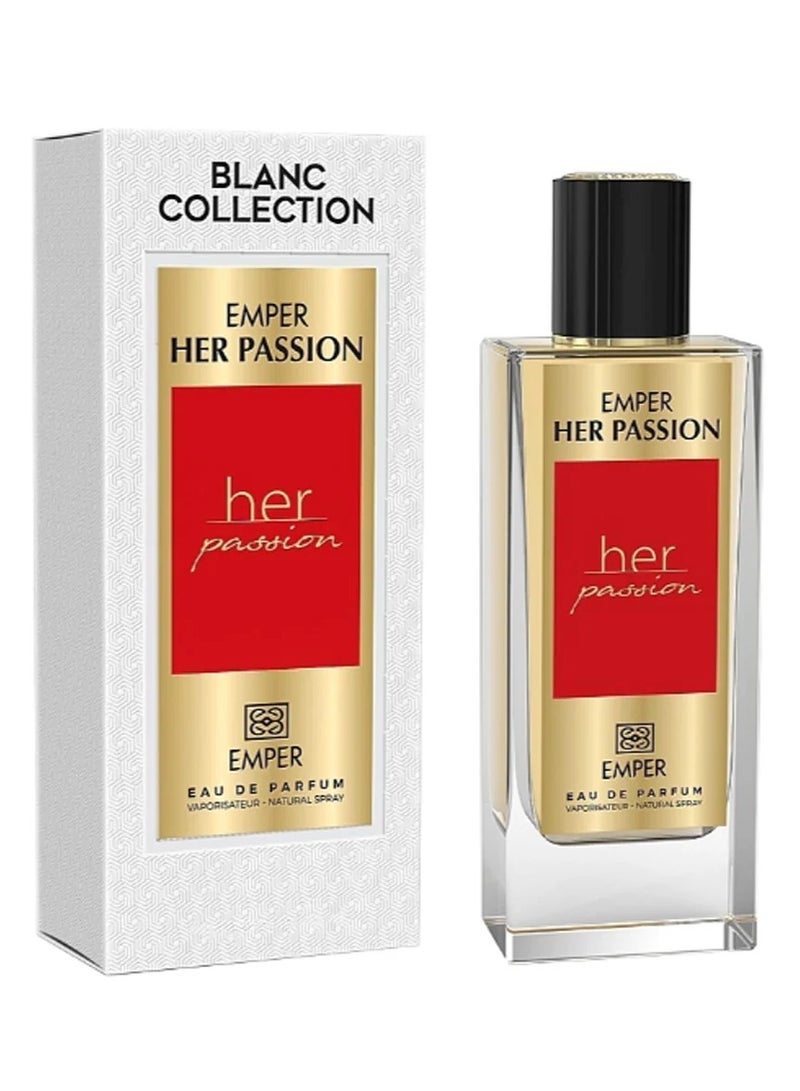 emper Blanc Collection Her Passion Eau De Parfum For Women - 85 ML - Image 1